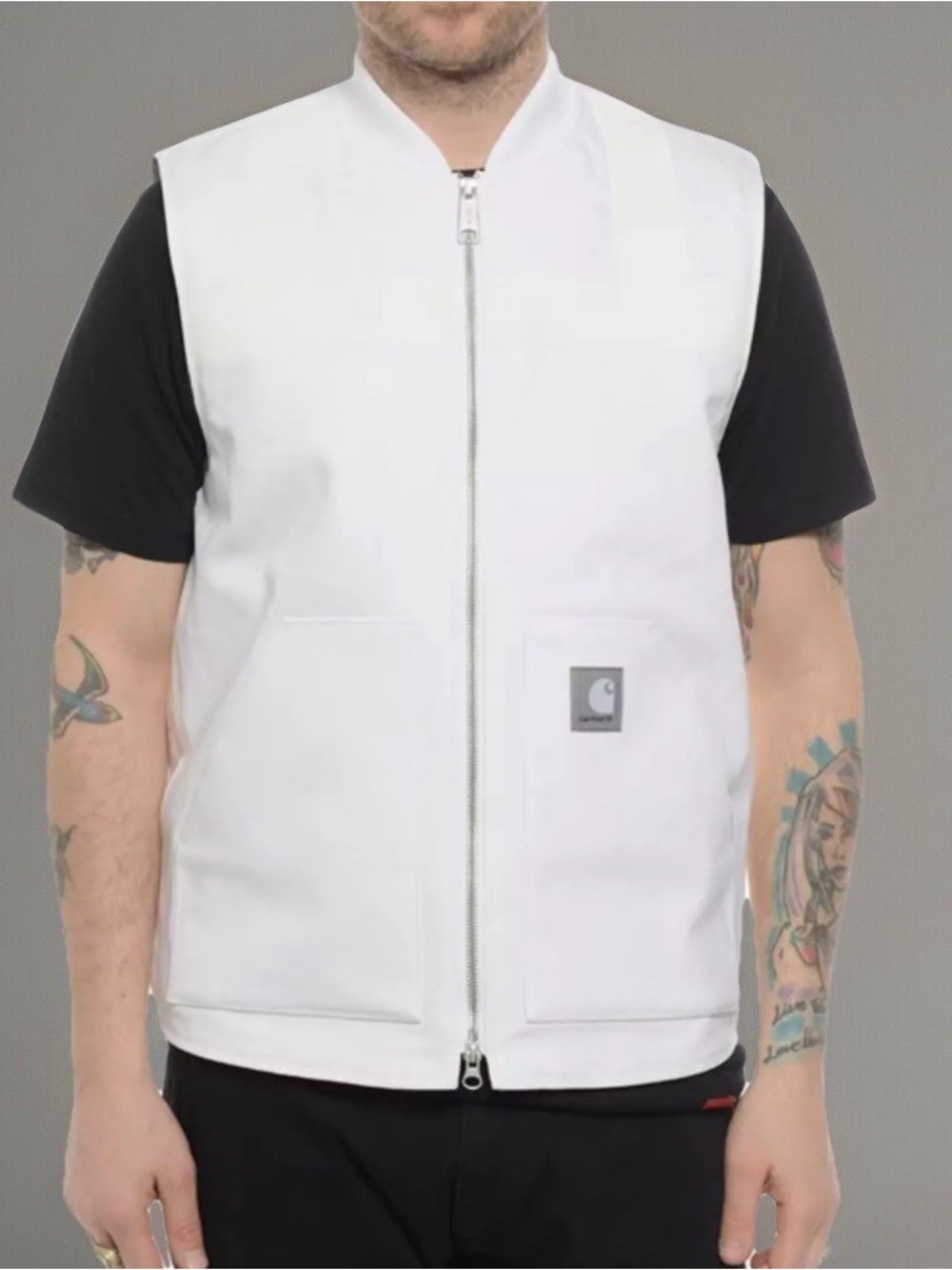 Carhartt WIP X' Slam Jam SJ Reflective Vest White